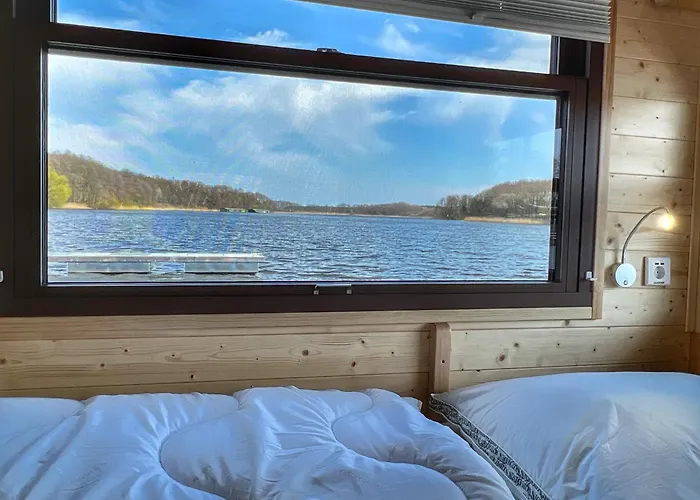 بوتيل Gemuetliches Hausboot Seeliebe Woma Fürstenberg-Havel